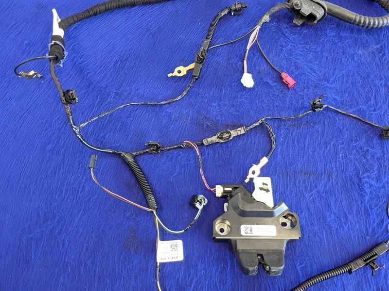 2017-2019 Tesla Model 3 Trunk Latch Harness Deck Lid Wiring Safety Release - The Parts Farm