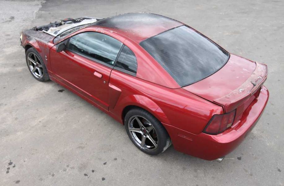 2003-2004 Ford Mustang Cobra SVT DOHC 4.6L Front Sway Stabilizer Bar Support - The Parts Farm