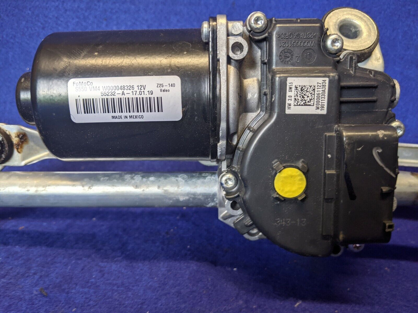 2015-2017 Ford Mustang GT S550 Windshield Wiper Motor Linkage Transmission Arm - The Parts Farm