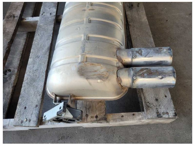 2005 BMW M3 E46 Coupe Muffler Rear Exhaust Quad *Bent Tip* 1953 - The Parts Farm