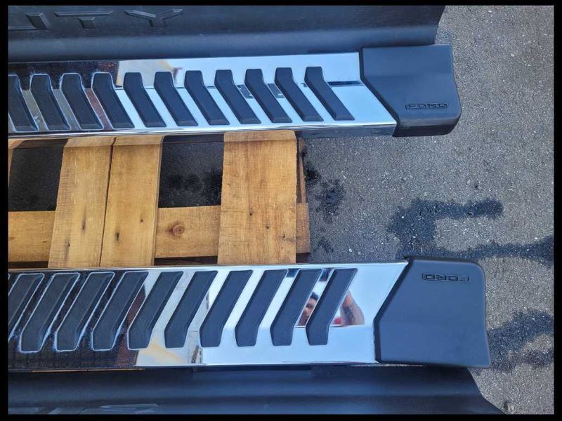 2017-2020 Ford F150 Pickup Truck Superduty Step Up Rails Bars Nerf Crew Cab - The Parts Farm