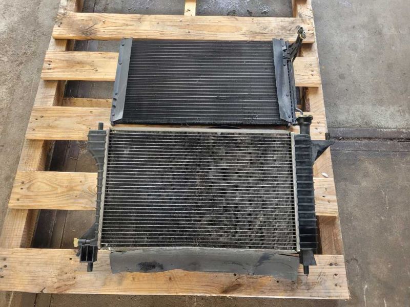 1994-1995 Ford Mustang GT 5.0L Radiator Fan Condenser Auto Tran Front 2406 - The Parts Farm