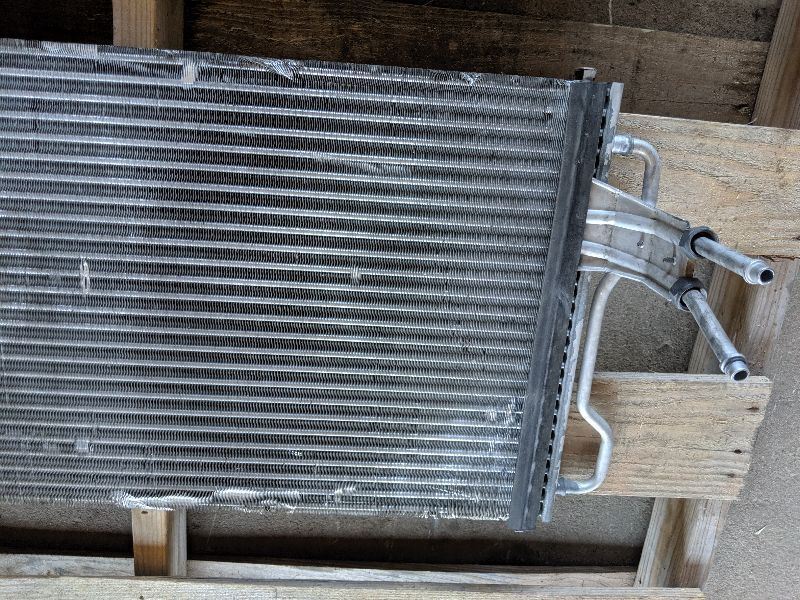 2000-2004 Ford F150 Harley Davidson Pickup Truck Radiator Condenser Cooling AC - The Parts Farm