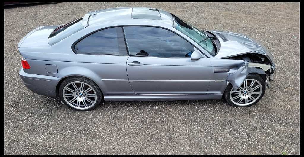 2001-2006 BMW M3 E46 M/T Coupe Control Sunroof Upper Dome Light Map 1953 - The Parts Farm