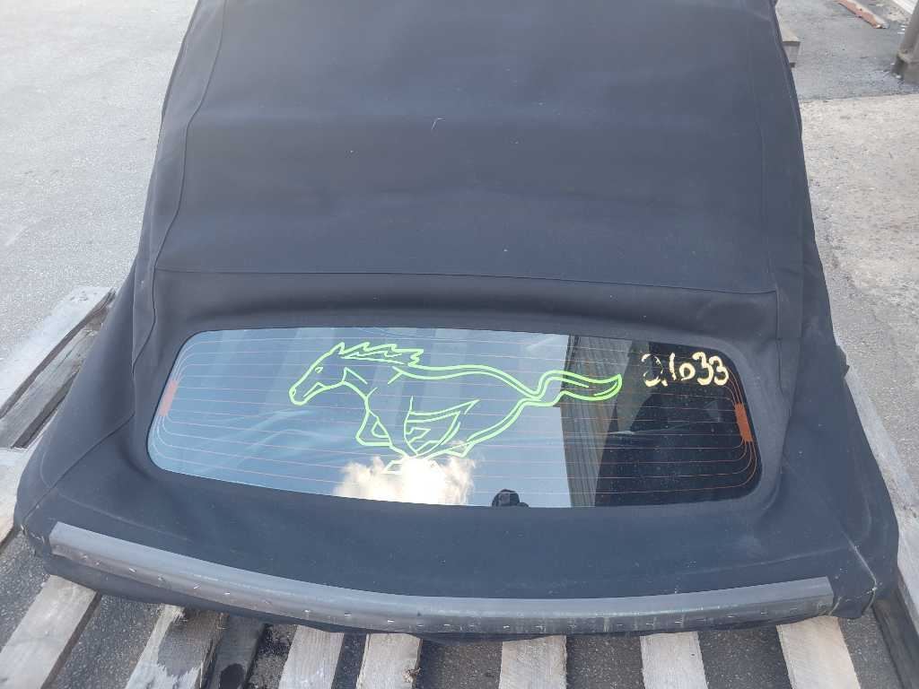 2015 Ford Mustang GT S550 Convertible Top Frame Soft Cloth Black Roof 2632 - The Parts Farm