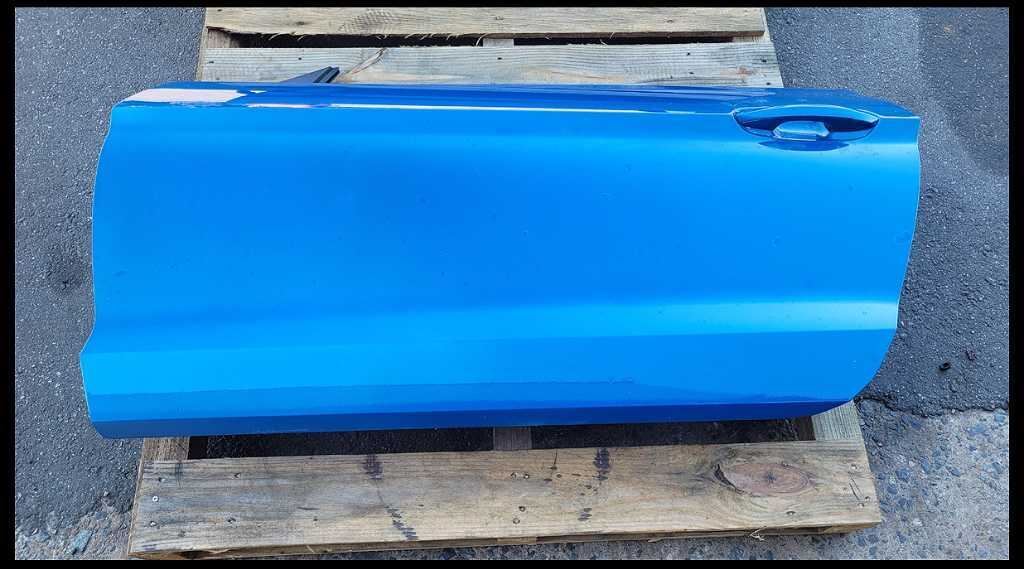 2015-2023 Ford Mustang GT S550 Driver Left Front Door Coupe Shell Paint E7 - The Parts Farm