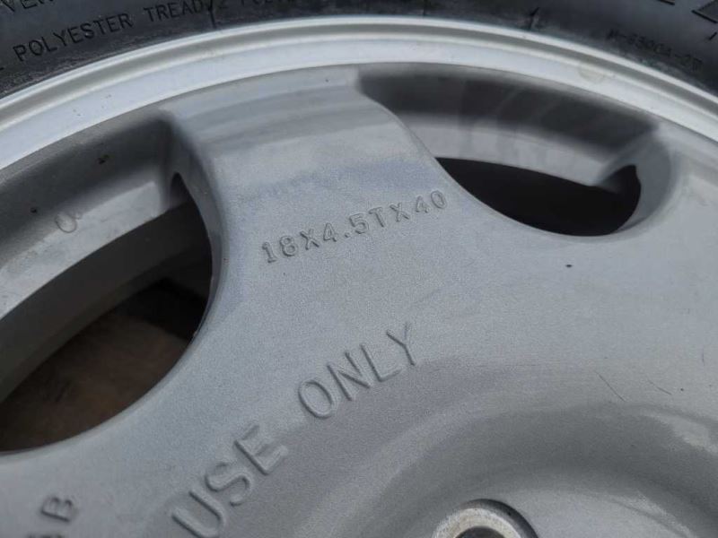 2011-2014 Ford Mustang GT Wheel 18" Aluminum Compact Spare Tim Rim 2425 - The Parts Farm