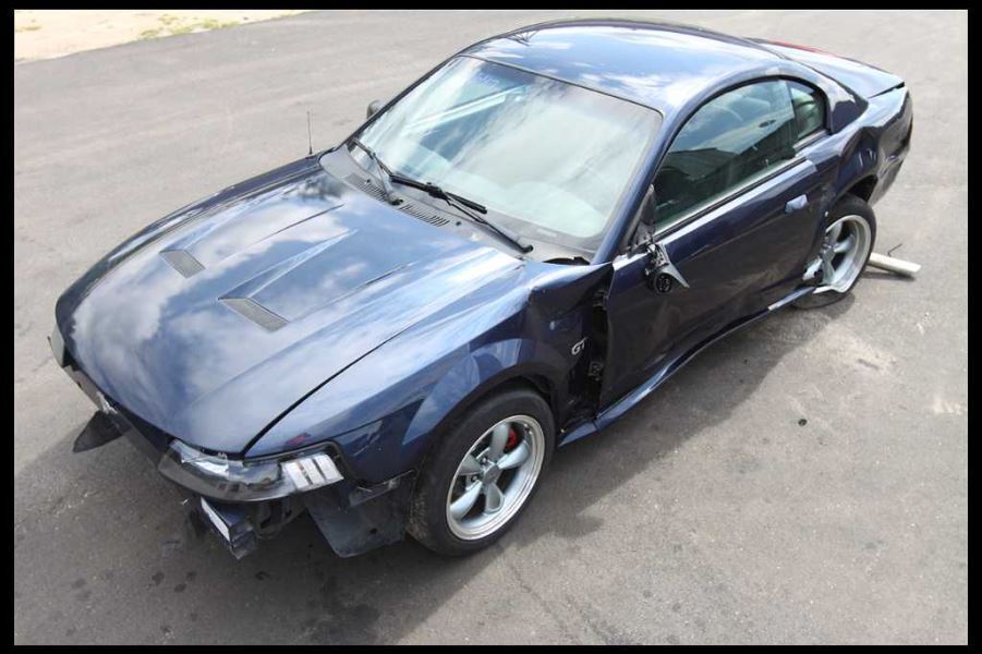 1999-2004 Ford Mustang Cobra SVT DOHC 4.6L Passenger Rear View Power Mirror OEM - The Parts Farm
