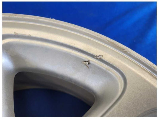 1994-2004 Ford Mustang GT Wheel 17x8 5 Spoke Silver *Bent Lip* 2521