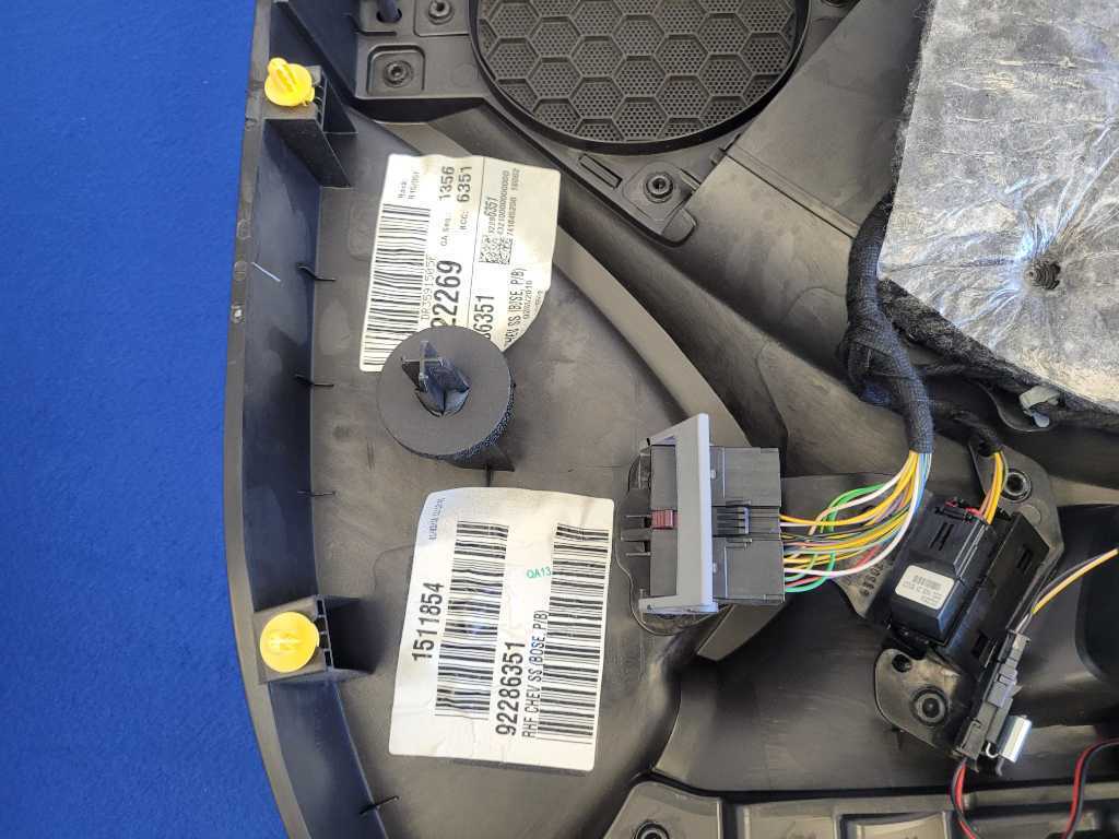 2014-2017 Chevrolet SS 6.2L Sedan Set Door Panels Suede Card Front Rear 2602 - The Parts Farm