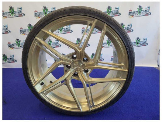 2014 Audi R8 V10 Coupe wheel 20x9 Rohana Forged Wall Art *Scuffs* 2136