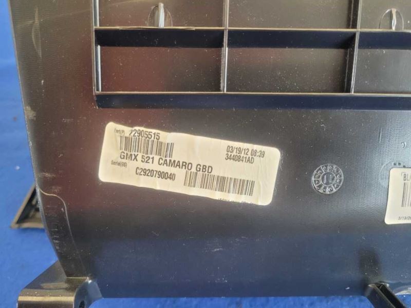 2010-2015 Chevrolet Camaro SS Glove Box Passenger Dashboard Panel Trim 2429 - The Parts Farm