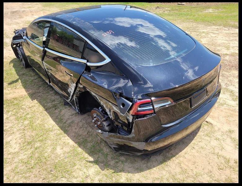 2017-2021 Tesla Model 3 Long Range Dual Motor Rear Wishbone Suspension 2139 - The Parts Farm