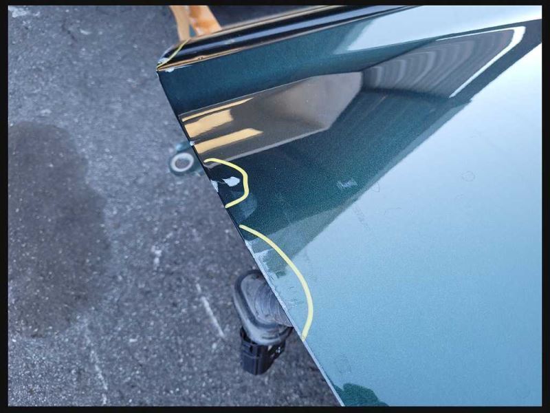 2015-2023 Ford Mustang GT S550 Driver Left Front Door Coupe Shell Paint B5 - The Parts Farm