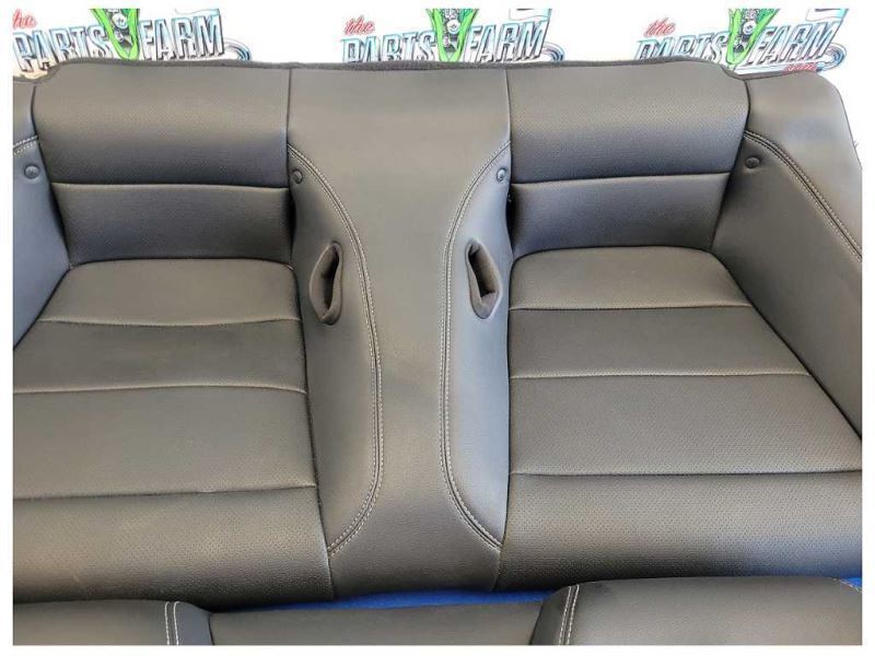2015-2017 Ford Mustang GT S550 Rear Convertible Seats Leather Upper Lower 2601 - The Parts Farm