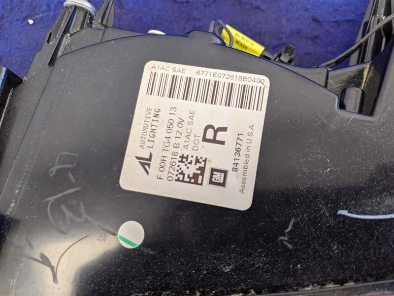 2016-2018 Chevrolet Camaro LS LT SS Passenger Taillight Lamp Lens New Take Off - The Parts Farm