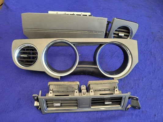2011-2014 Ford Mustang GT 5.0L Dash Trim Kit Panel Vent Bezel Cover Gauge OEM