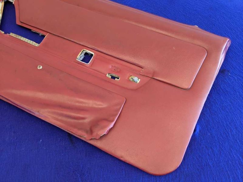 1991 Ford Mustang GT 5.0L Convertible Passenger Door Panel Arm Rest Kick Panel - The Parts Farm