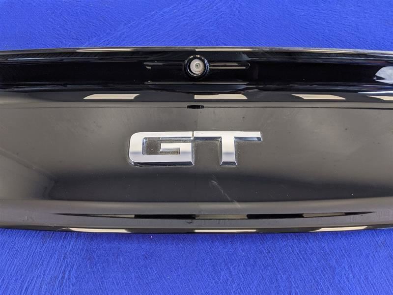 2015-2017 Ford Mustang GT Tail Finish Panel Black With Model Emblem OEM - The Parts Farm