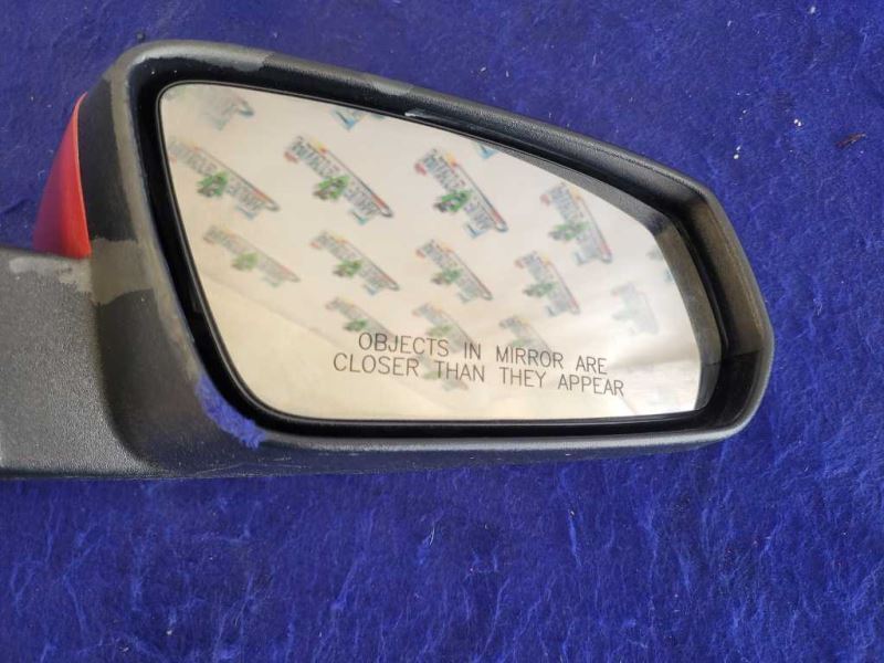 2013-2014 Ford Mustang GT Passenger Right Rear Mirror Glass Power Faded Red - The Parts Farm