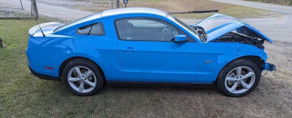 2010 Ford Mustang GT 4.6L Pair Coupe Sun Visors Shade Mirror 2491 - The Parts Farm