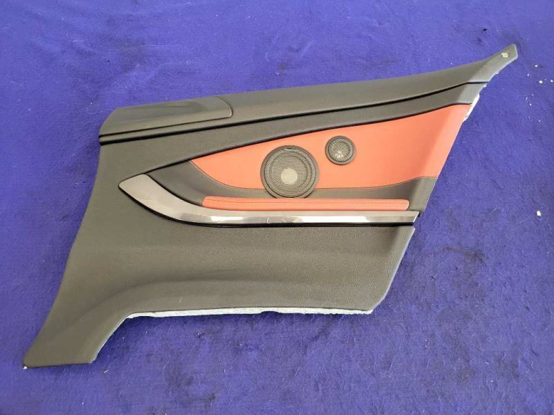 2015-2020 BMW M4 F82 F83 Passenger Rear Quarter Trim Panel Red Accents Coupe - The Parts Farm