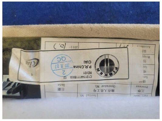 2012 Fisker Karma Sedan Hybrid Rear Pair C Pillar Cover Trim Panel 1959