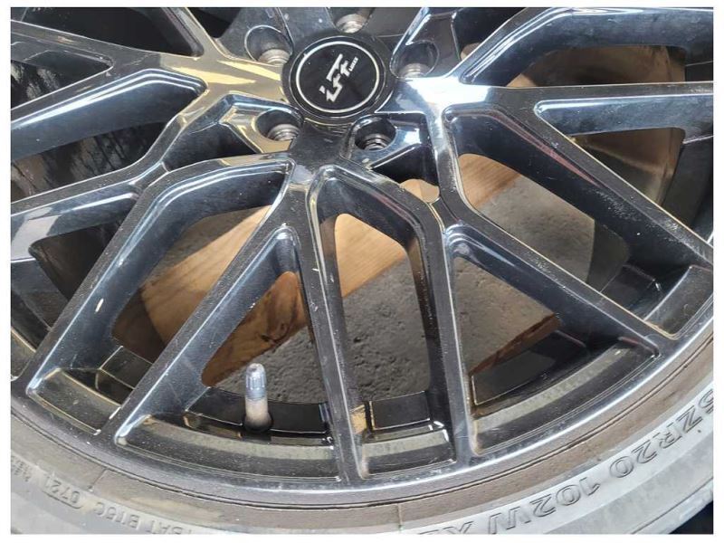 2010-2014 Ford Mustang GT Three 3 Luxxx LFF Wheels 20x9 20x10.5 Black Rash 2322 - The Parts Farm