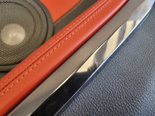 2015-2020 BMW M4 F82 F83 Driver Left Rear Quarter Trim Panel Red Accents