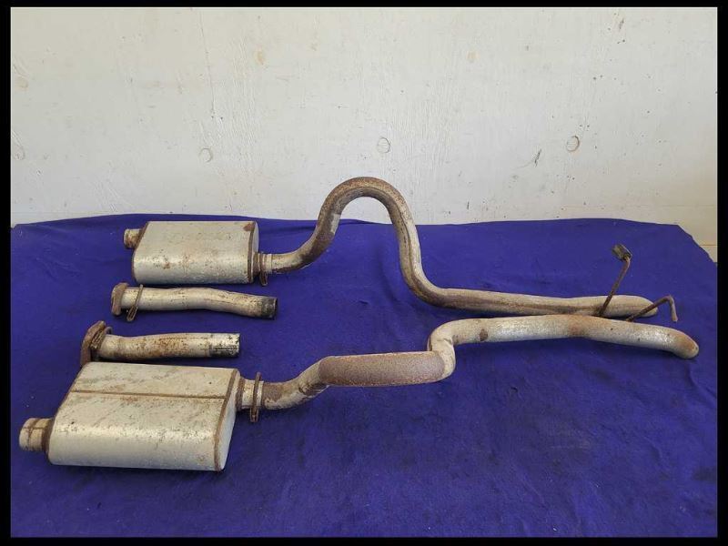 1987-1993 Ford Mustang GT 5.0L Dynomax Exhaust Muffler Pipe Tip Damage - The Parts Farm