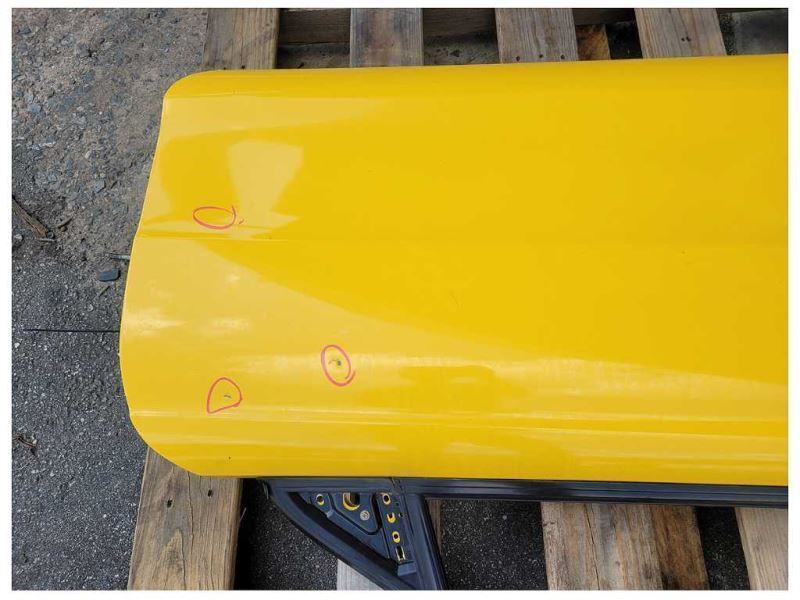 1994-1995 Ford Mustang GT Convertible Front Passenger Door Shell Paint BZ 2406 - The Parts Farm