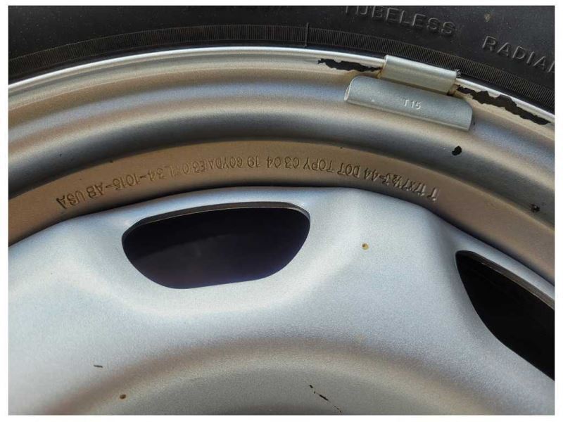 2015-2020 Ford F150 Pickup Truck Wheel 17x7.5 Steel 12 Holes Painted Spare 2358 - The Parts Farm