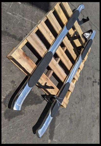2016 Ford F150 Pickup Truck Running Boards Step Up Crew Cab Factory 4 Door - The Parts Farm