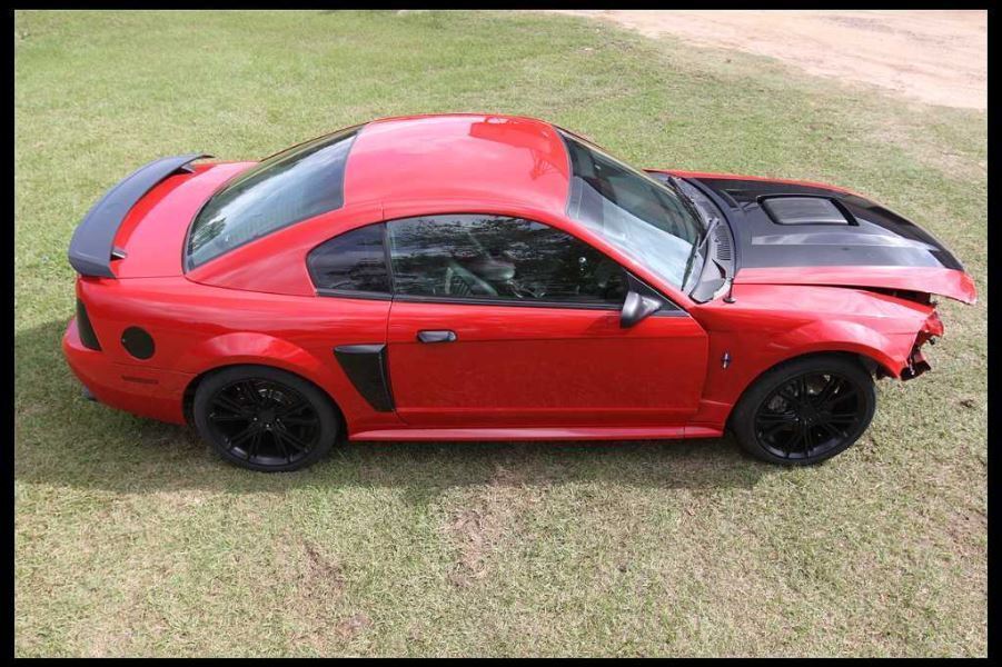 1999-2004 Ford Mustang GT Mach 1 Driver Passenger Taillights Lights Lamp Brake - The Parts Farm