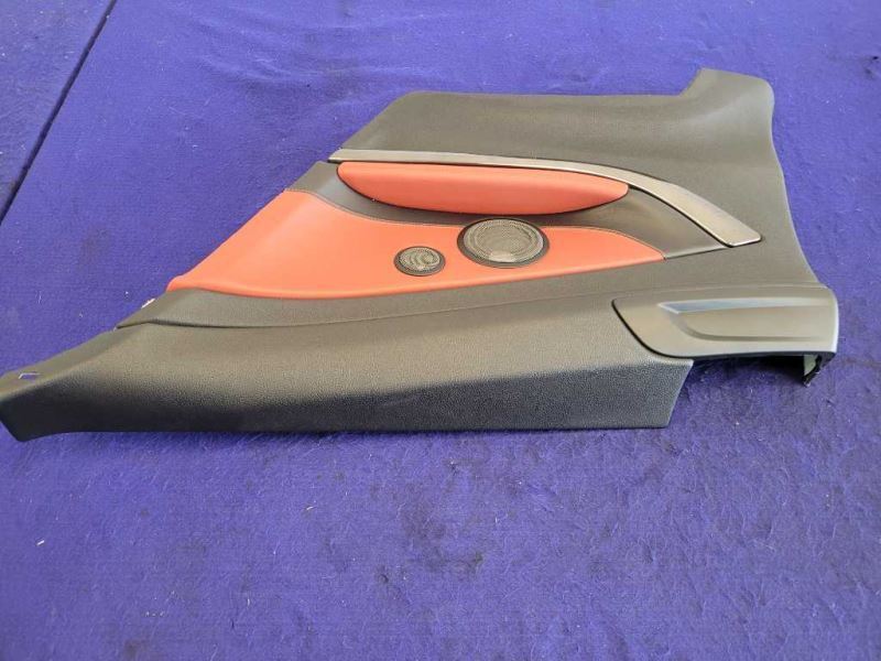 2015-2020 BMW M4 F82 F83 Passenger Rear Quarter Trim Panel Red Accents Coupe - The Parts Farm