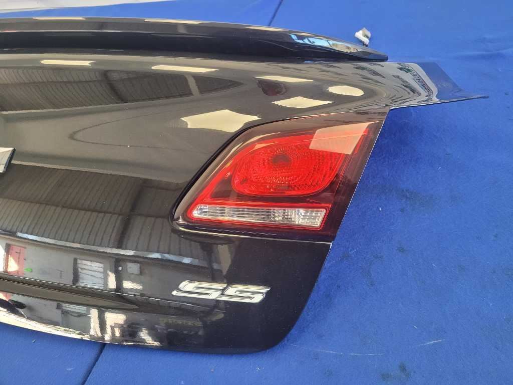 2014-2017 Chevrolet SS 6.2L Sedan Rear Trunk Deck Lid Emblem Paint Black 2372 - The Parts Farm
