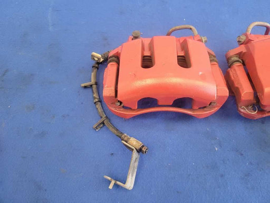 2005-2010 Ford Mustang GT Pair Front Brake Calipers Pads Hoses 2649