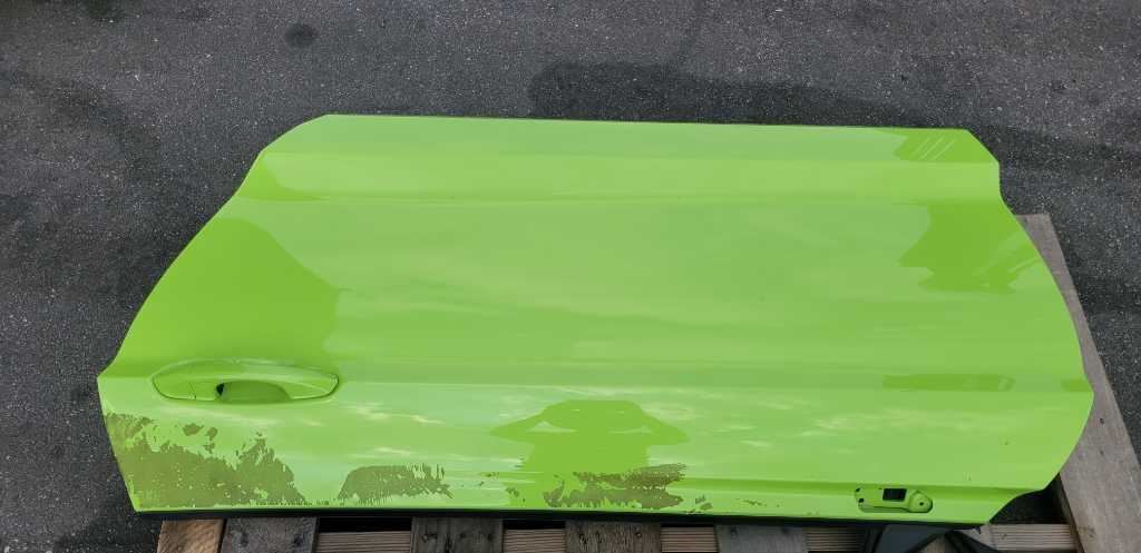 2015-2023 Ford Mustang GT S550 Driver Left Front Door Coupe Shell Paint F9 2154 - The Parts Farm