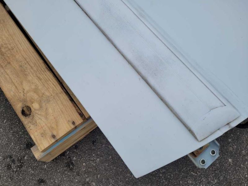 1987-1993 Ford Mustang GT 5.0 Convertible Passenger RH Front Door Shell Paint YO - The Parts Farm