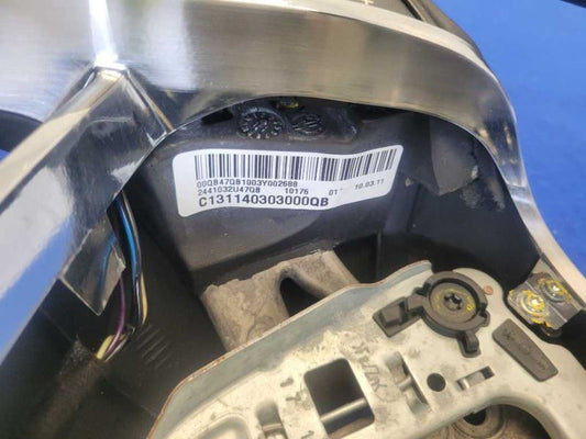 2012 Fisker Karma Sedan Hybrid Front Steering Wheel Driver Buttons 1595