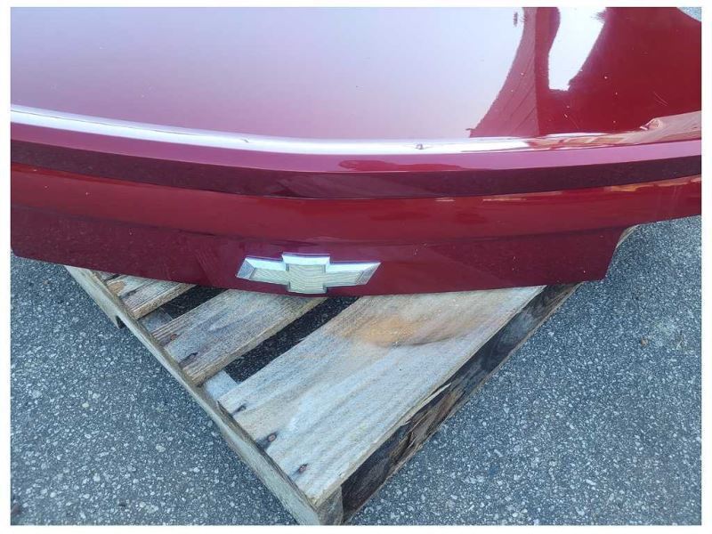 2010-2013 Chevrolet Camaro SS Deck Lid Trunk Coupe Spoiler Paint Maroon 2332 - The Parts Farm