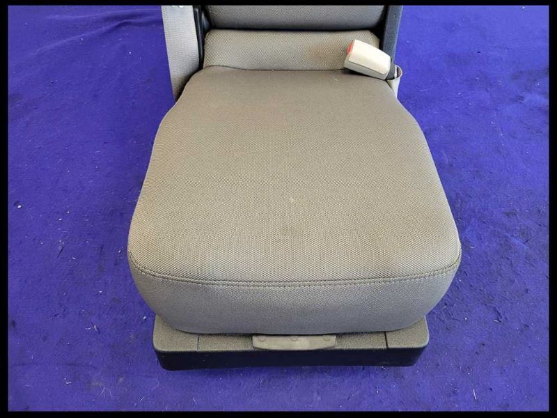 2015-2020 Ford F150 4x4 Pickup Truck Front Seat Bench Center Split Gray Cloth - The Parts Farm
