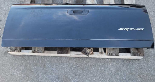 2003-2006 Dodge Ram Viper SRT-10 8.3L Tailgate Hatch Lift Emblem Paint Black - The Parts Farm