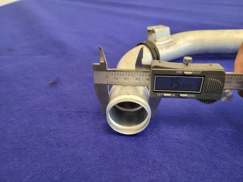 2011-2014 Ford Mustang GT 5.0L Passenger RH Coolant Pipe Tube Engine 2417 - The Parts Farm