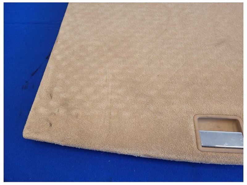 2004-2006 Porsche Cayenne Turbo 4.5L Rear Lower Cover Carpet Tan 2137 - The Parts Farm