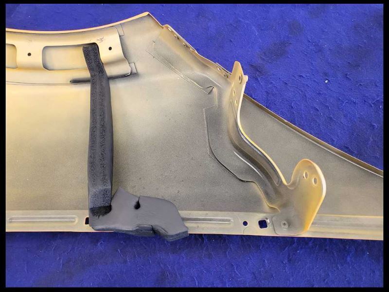 2012-2015 Mclaren mp4-12c Passenger Right RH Front Fender Body Part Paint Orange - The Parts Farm