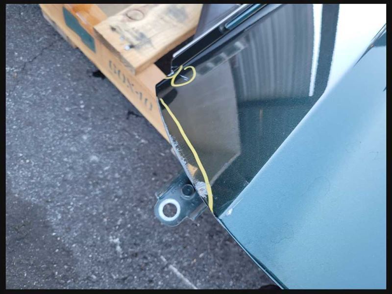 2015-2023 Ford Mustang GT S550 Driver Left Front Door Coupe Shell Paint B5 - The Parts Farm