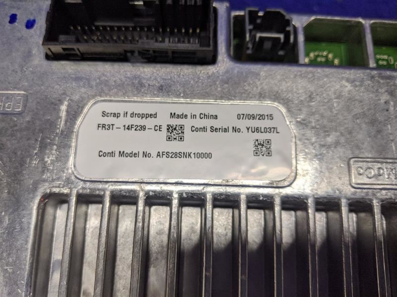 2015-2017 Ford Mustang GT S550 Info-GPS-TV Screen Front Display Center Dash - The Parts Farm