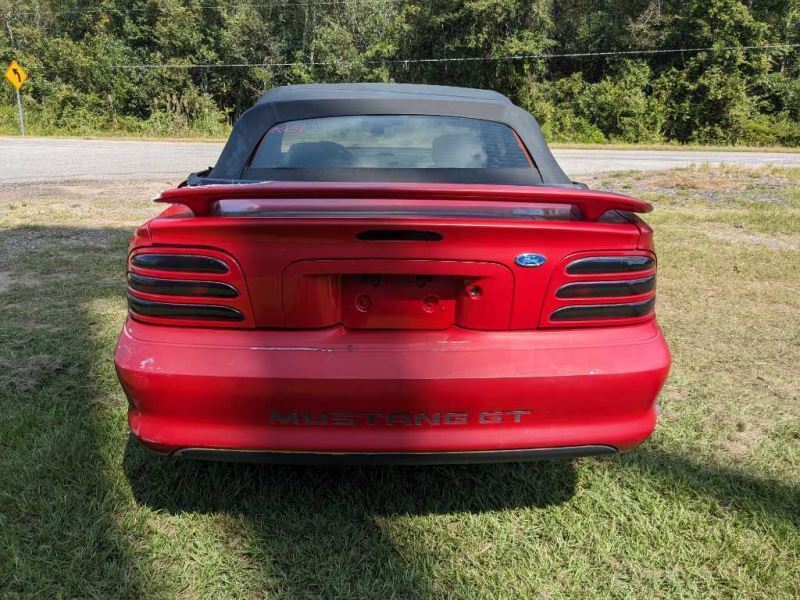 1994-1995 Ford Mustang GT 5.0L Passenger Rear View Mirror Black 2454 - The Parts Farm