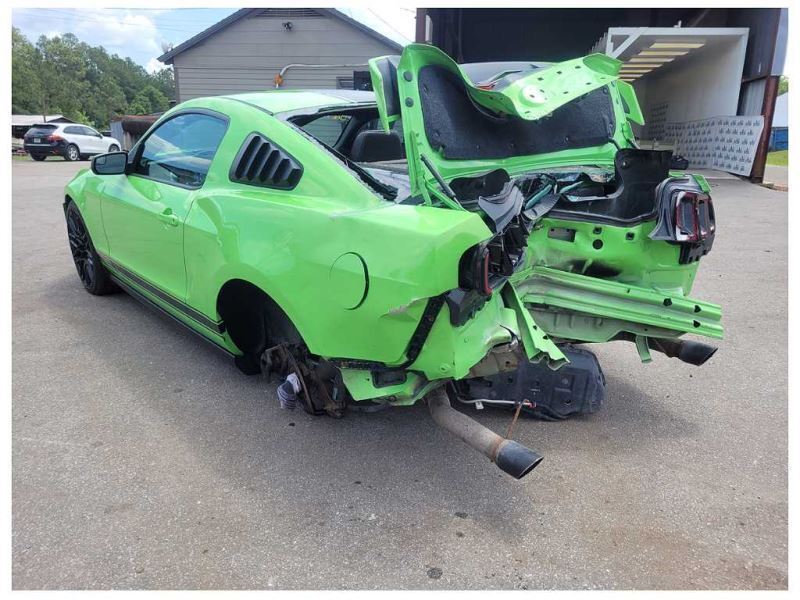 2013-2014 Ford Mustang GT Driver Rear View Mirror Spot Puddle Paint HD 2568 - The Parts Farm